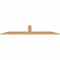 Ekena Millwork Portland Smooth Timber Gable Bracket, Western Red Cedar, 96"W x 20"H x 1 1/2"D x 5 1/2"F, 5/12 Pitch GBW096X20X0206POR00SWR - alternate 4